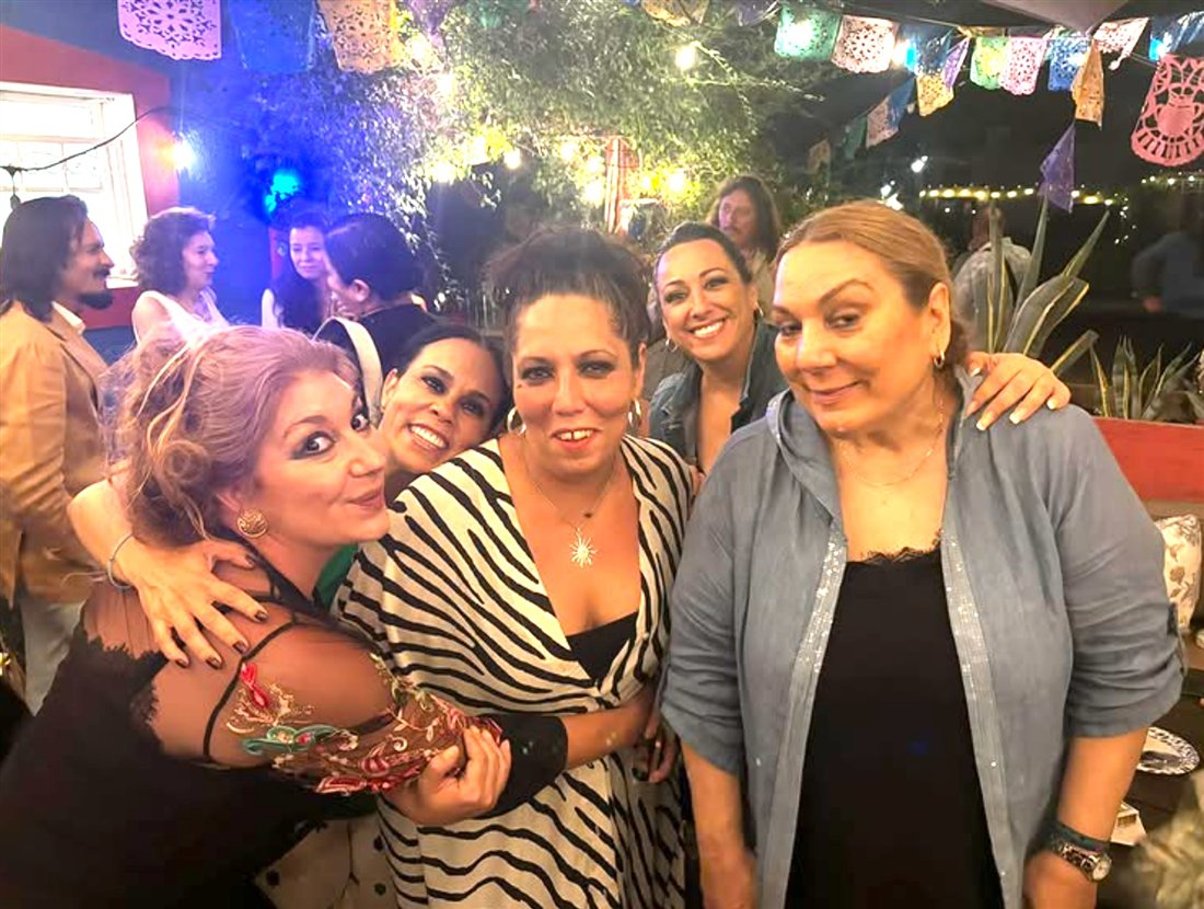 El Escenario, the outdoor stage at Casa Flamenca