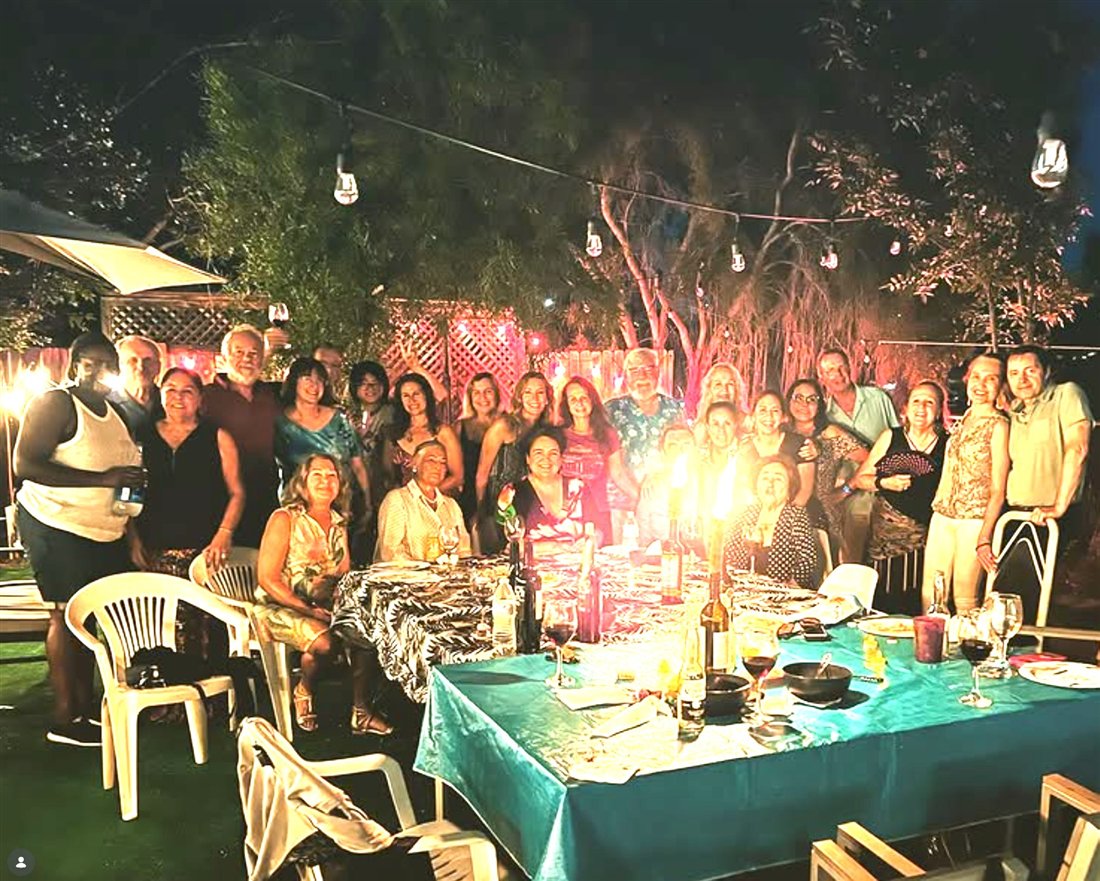 El Escenario, the outdoor stage at Casa Flamenca