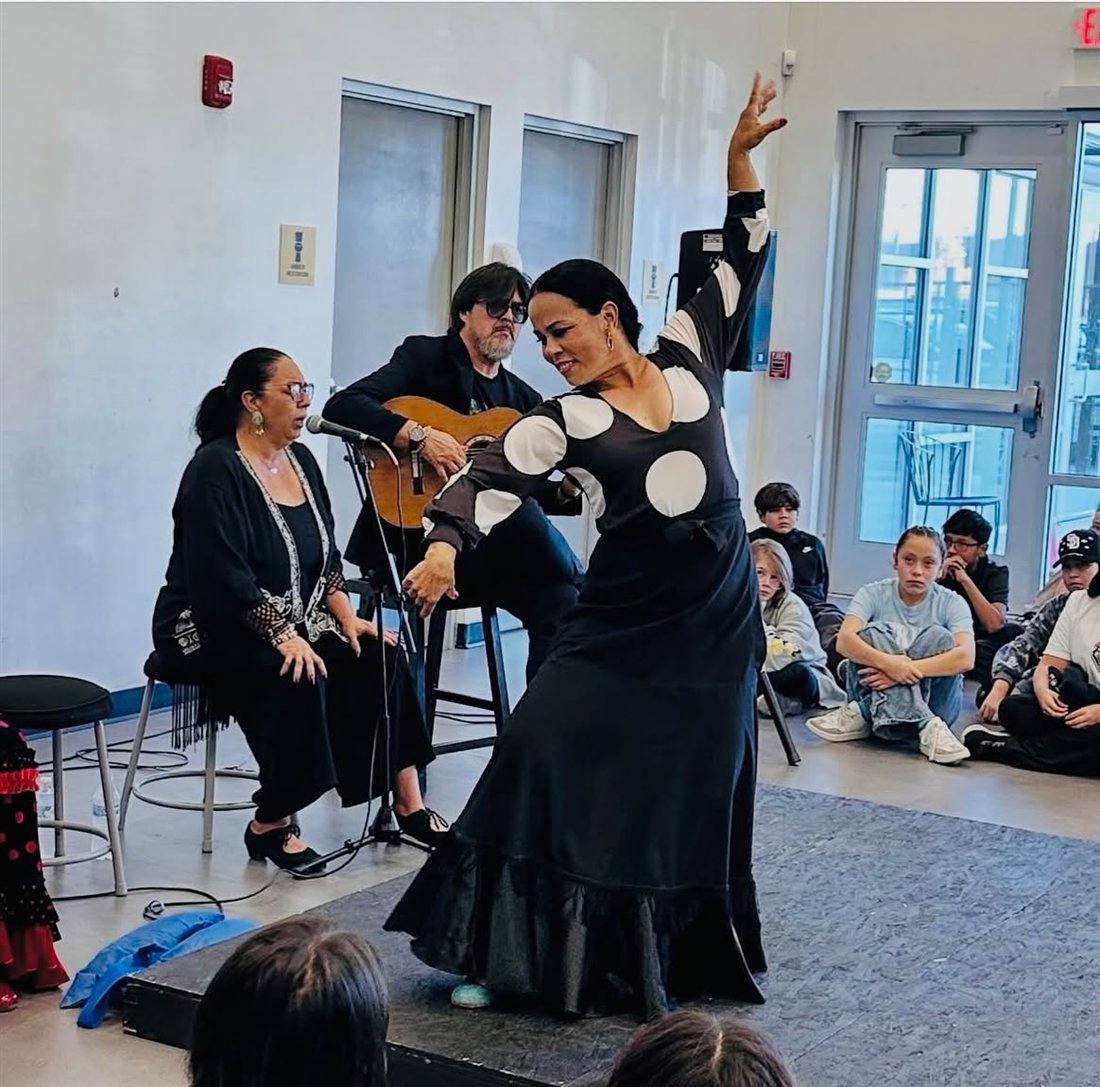 Casa Flamenca community outreach in action