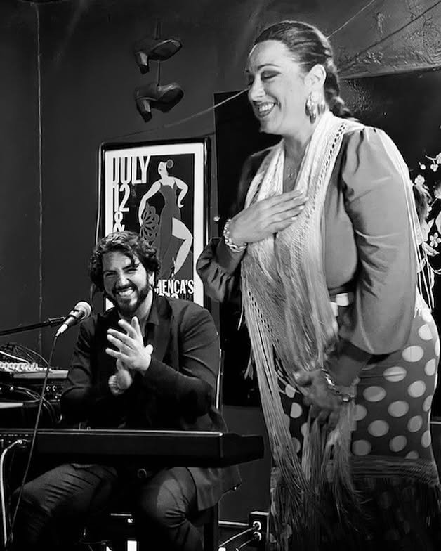 A performance in La Sala at Casa Flamenca